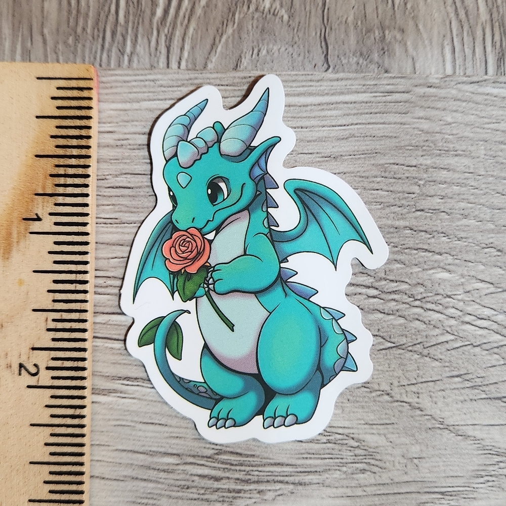 10/$10 Dinosaur Sticker Cartoon Jurassic Colorful Playful Decal